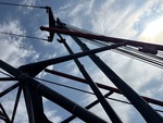 Crane Superstructure with Pendant Line (Boom Tension Line)