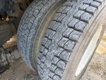 Underbody with Left Rear Drive Tires