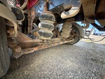 Underbody with Non-Driven Rear Drop Axle
