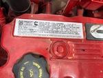 Engine with Emission Label