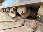Undercarriage with Left Track Rollers