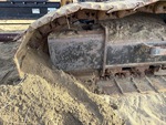 Undercarriage with Left Track Tensioner