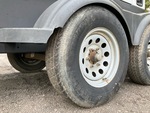 Trailer Chassis with Left Front Tire