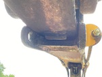 Chassis with Extendahoe Stick Guide