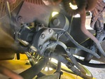 Engine with A/C Compressor