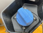 Motor with DEF / AdBlue Tank