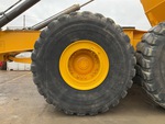 Chassis with Left Forward Drive Tire
