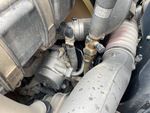 Engine with A/C Compressor