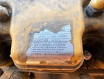 Engine with Emission Label
