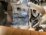 Engine with Emission Label