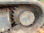 Undercarriage with Left Sprocket