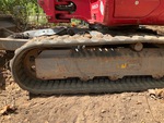 Undercarriage with Left Track Tensioner