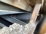 Feeder with Discharge Conveyor Rollers