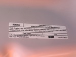 Engine with Emission Label