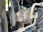 Engine with A/C Compressor