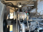 Engine with A/C Compressor