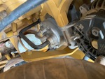 Engine with A/C Compressor