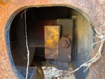 Undercarriage with Left Track Tensioner