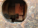 Undercarriage with Left Track Tensioner