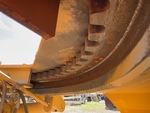 Chassis with Bandes d'usure du cercle