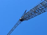 Crane Superstructure with Boom Point Section