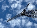 Crane Superstructure with Point Sheaves