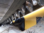 Chassis with Agarraderas de transmisión del cinturón de goma
