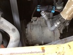Motor with A/C Compressor