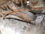 Undercarriage with Left Idler