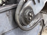 Chassis with Clavijas y bujes de la palanca del pescante