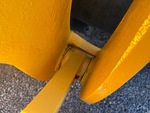 Chassis with Quick Coupler to Arms Pins