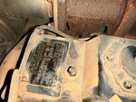 Engine with Emission Label