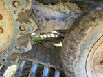 Undercarriage with Left Track Tensioner