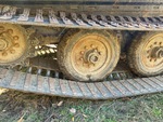Undercarriage with Left Track Rollers
