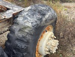 Trailer Chassis with Tire Condition