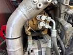 Motor with A/C Compressor