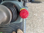 Safety with Bedienelement-Verriegelungshebel