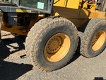 Chassis with Left Front Drive Tires