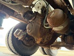 Underbody with oś przednia