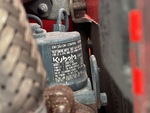 Engine with Emission Label