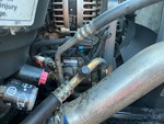 Engine with A/C Compressor