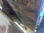 Chassis with Płyta podłogowa/mata urządzenia do szlichtowania