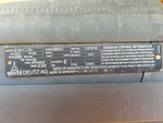 Engine with Emission Label