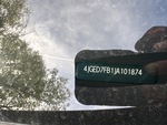 General Appearance with Frame Stamp Serial Number/VIN Photo