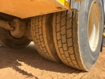 Underbody with Left Rear Drive Tires