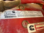 Engine with Emission Label