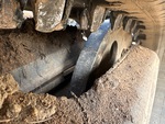 Chassis with Zużycie przednich kół napinających