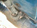 Drivetrain with Rear Axle Oscillating Pin