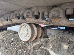 Undercarriage with Left Carrier Rollers