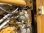 Engine with A/C Compressor